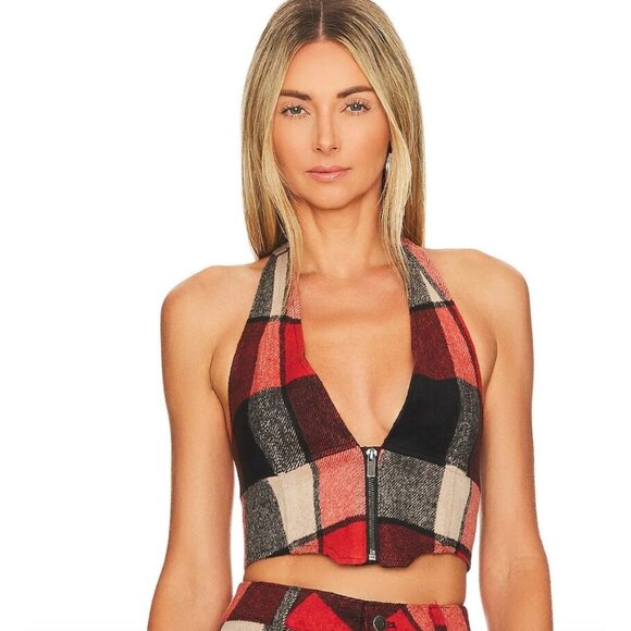 NWT AFRM Neva Zip Corset Top Size XS - Picture 1 of 9